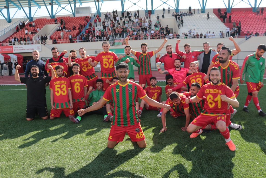 Şırnak Süper Amatör Liginde Şampiyon Cizre Belediye Spor!