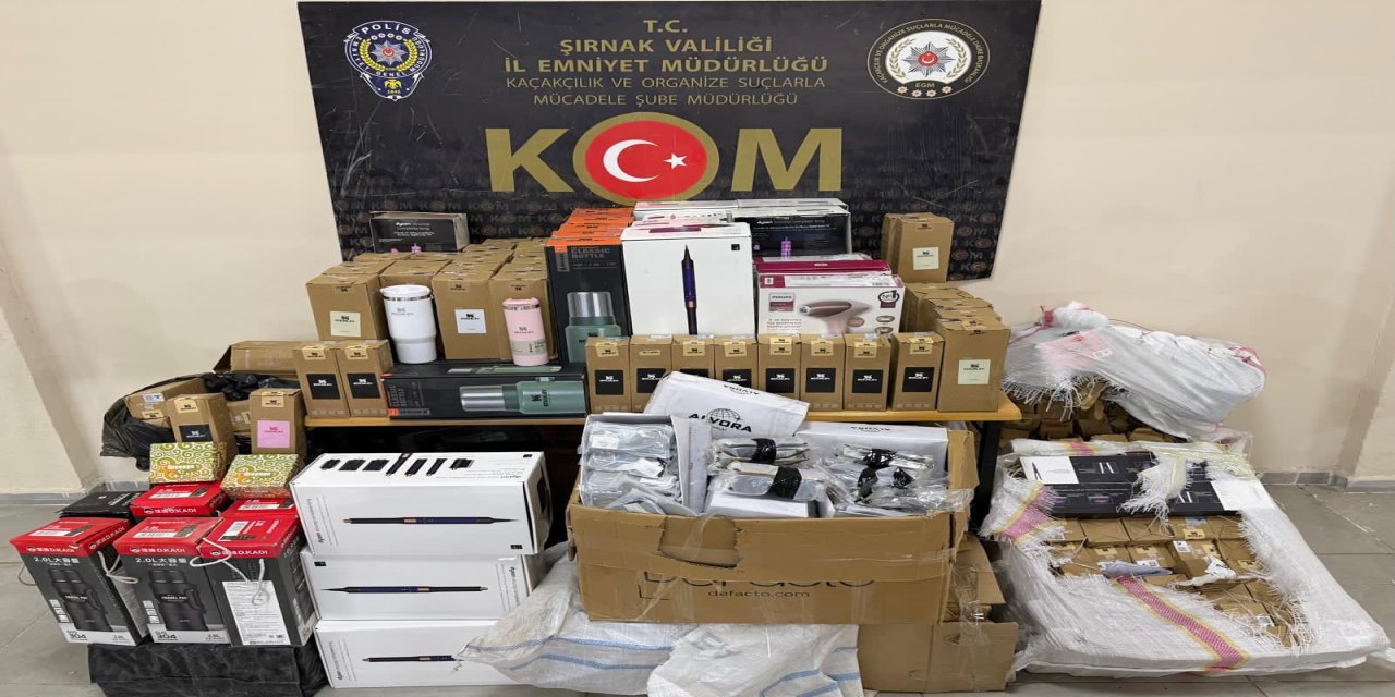Şırnak’ta kaçakçılık ve uyuşturucu operasyonları: 5 tutuklama