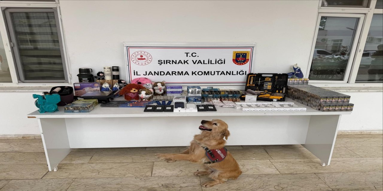 Şırnak’ta 23 milyon 812 bin lira değerinde kaçak malzemeler ele geçirildi