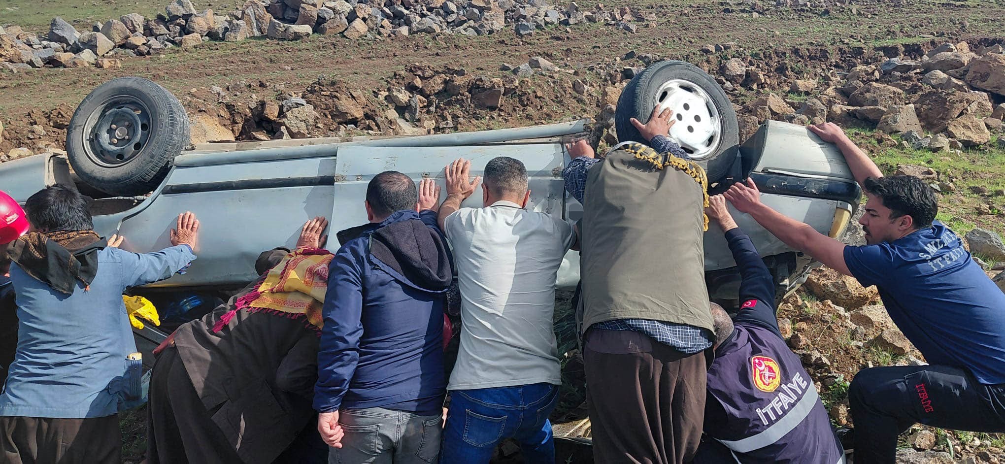 Şanlıurfa-Diyarbakır yolunda kaza: 1 yaralı