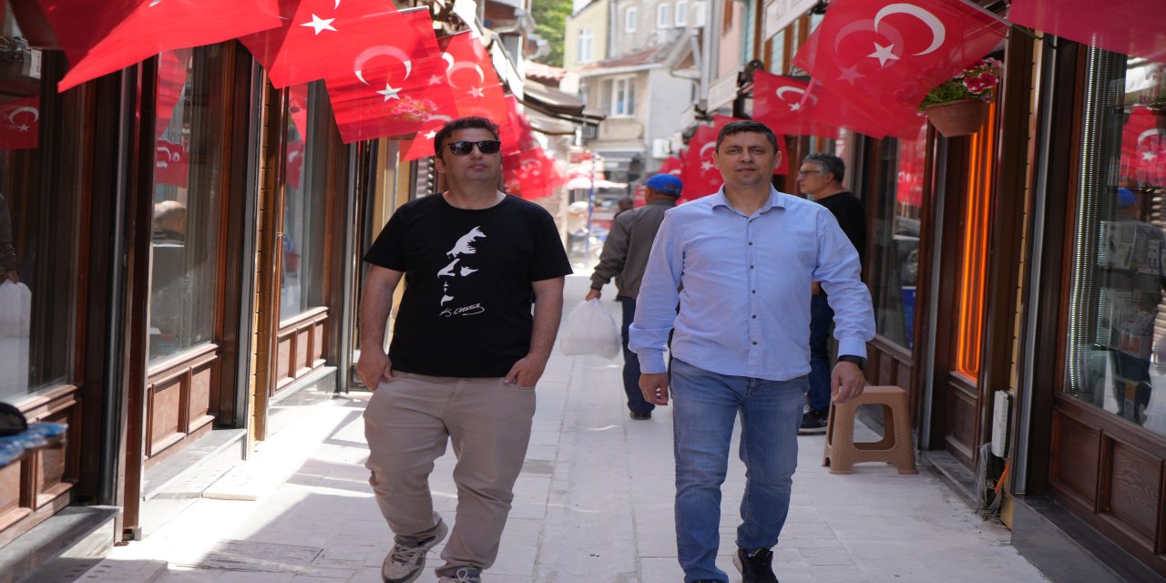 Edirne'de 'Dar Çarşı'ya tarihi dokunuş: 52 dükkan yenilendi