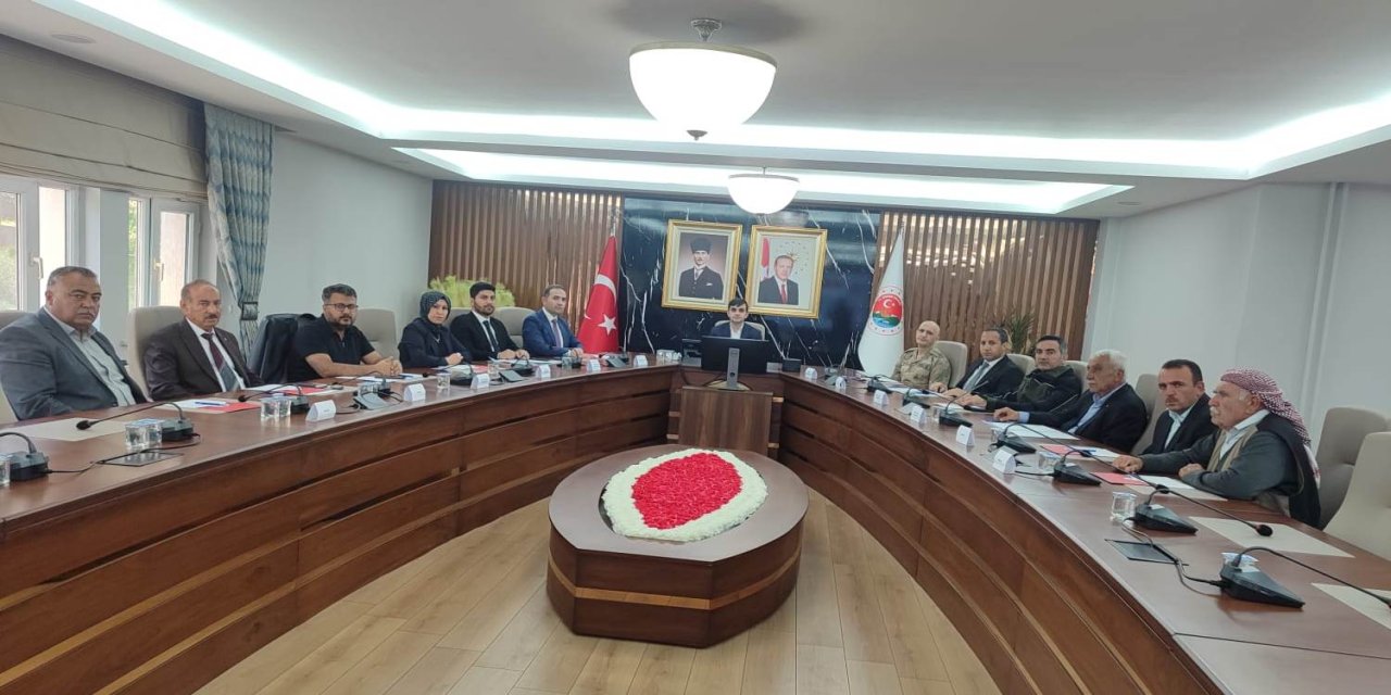Şırnak’ta İl Mera Komisyon Toplantısı Gerçekleştirildi