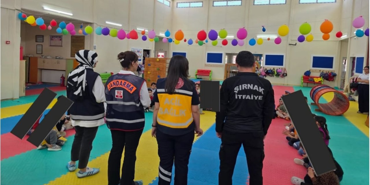 Şırnak'ta Minik Kalplere 112 Bilinci Aşılandı