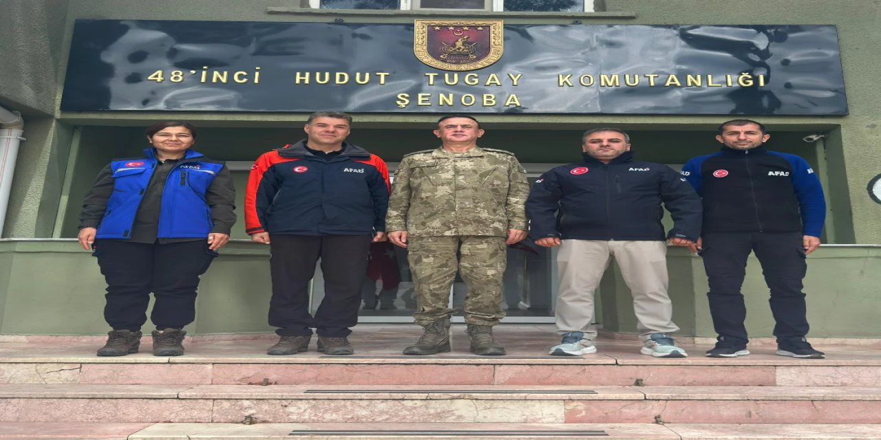 Şırnak’ta AFAD ve Şenoba Tugayı el ele: Kritik afet hazırlığı toplantısı