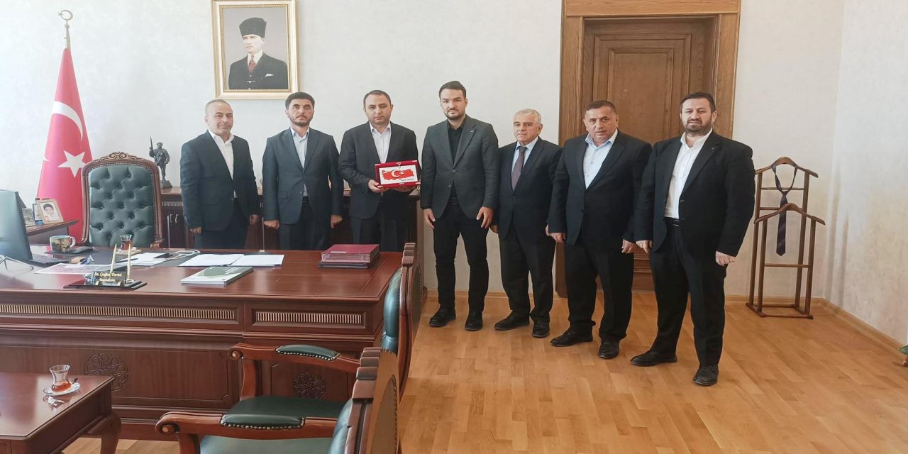 Silopi Müftülüğünden Kaymakam Partal’a Yeni Hükümet Konağı Ziyareti