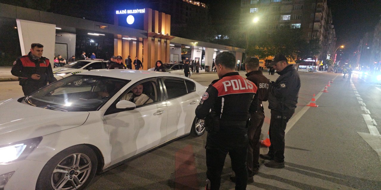 Elazığ'da bayram öncesi geniş çaplı asayiş uygulaması