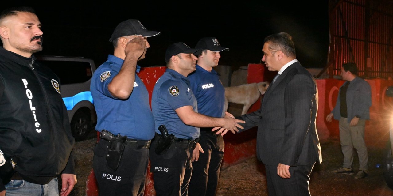 Müdür Sazak’tan Güçlükonak Polislerine Huzur Teşekkürü