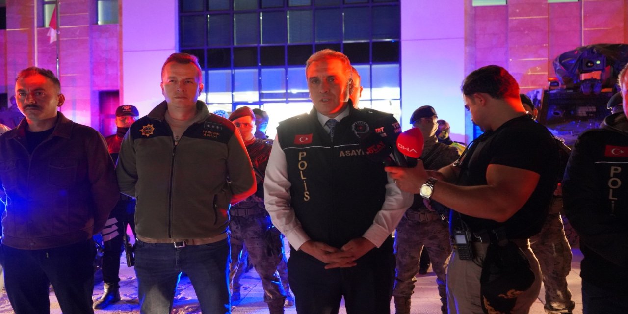 1800 polis ‘Şırnak’ın Huzur’ için görev başında