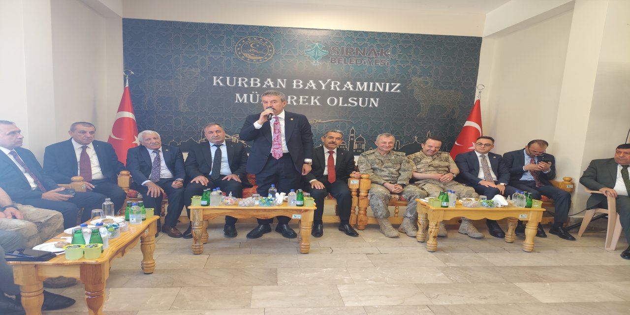 Şırnak’ta Kurban Bayramı Bayramlaşma Programı Düzenlendi
