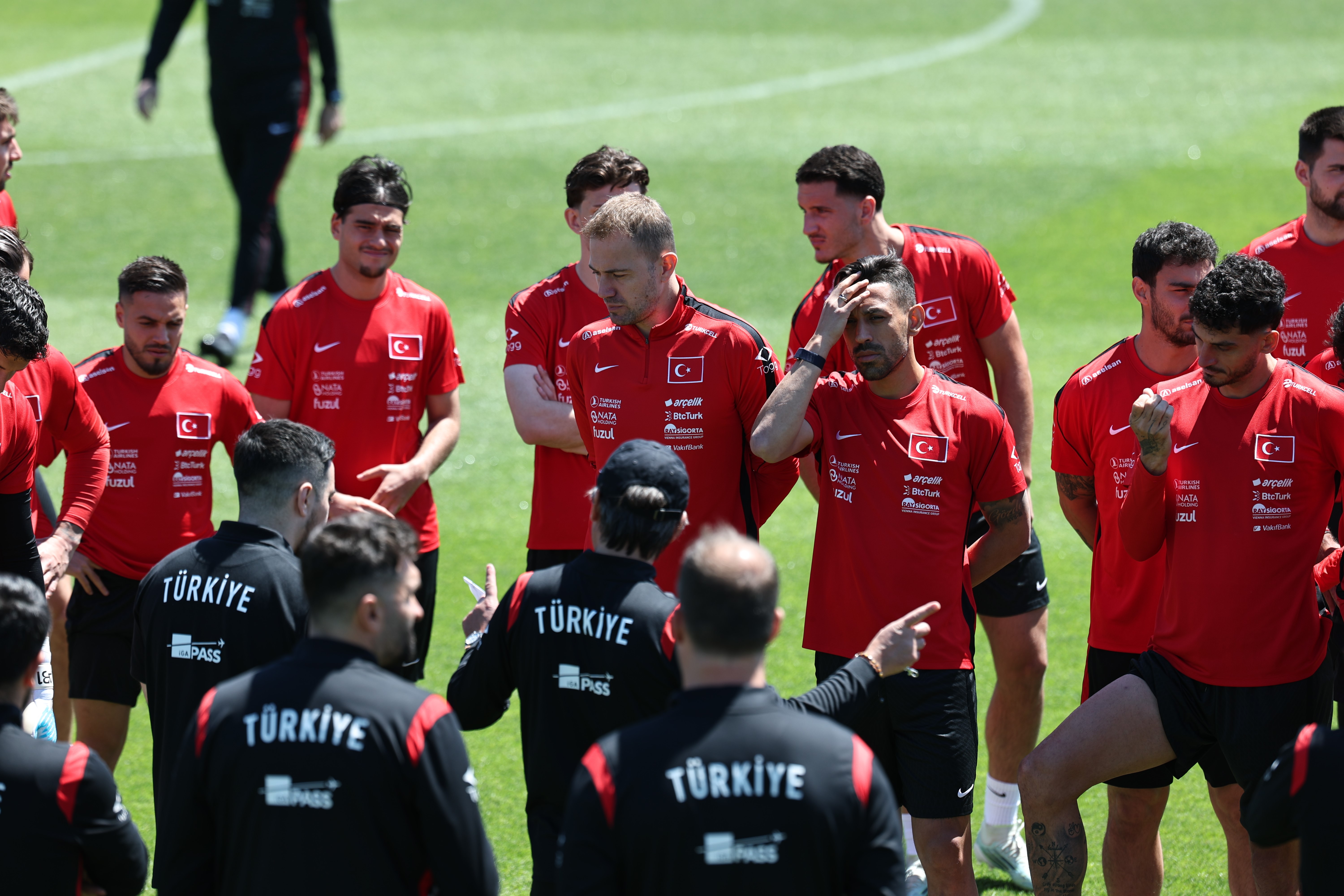 A Milli Futbol Takımı, Kuzey Makedonya hazırlıklarını sürdürüyor