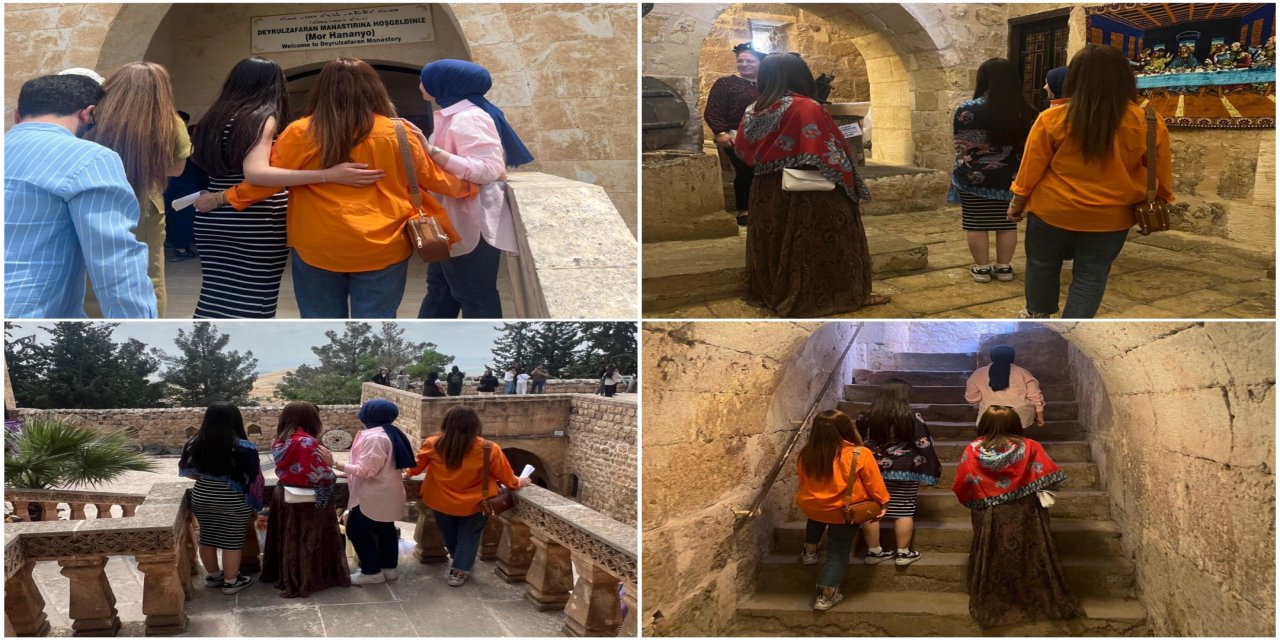 Şırnaklı Çocuklar Mardin’in Tarihi Güzelliklerini Keşfetti