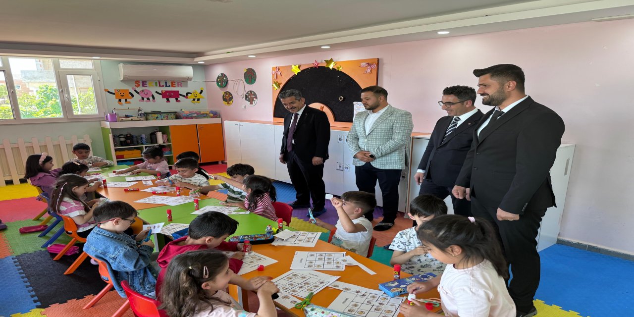 Vali Ekici, Bakımevindeki Eğitim Çalışmalarını İnceledi