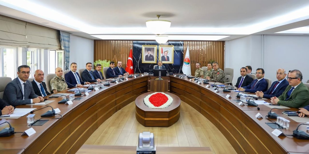 Şırnak’ta Güvenlik Stratejileri Masaya Yatırıldı