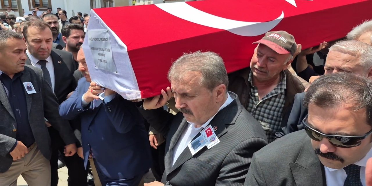 BBP Genel Başkanı Destici'nin ağabeyi son yolculuğuna uğurlandı