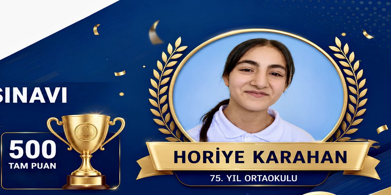 Şırnaklı Öğrenci Türkiye Birincisi Oldu