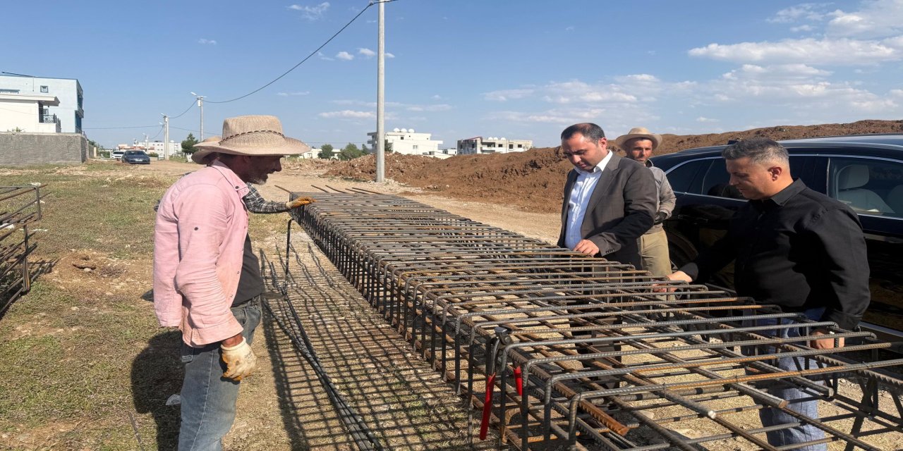 Silopi'de Yeni Okul İnşaatları İncelendi