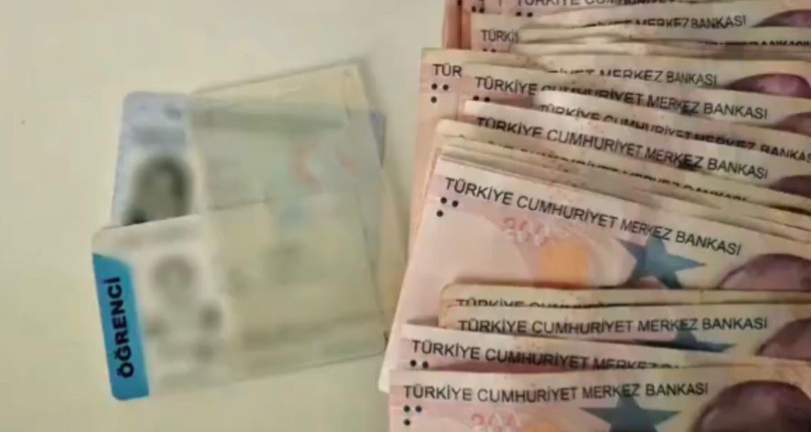 Dilencinin üzerinden 6 bin TL çıktı, 167 bin TL hesap hareketi tespit edildi