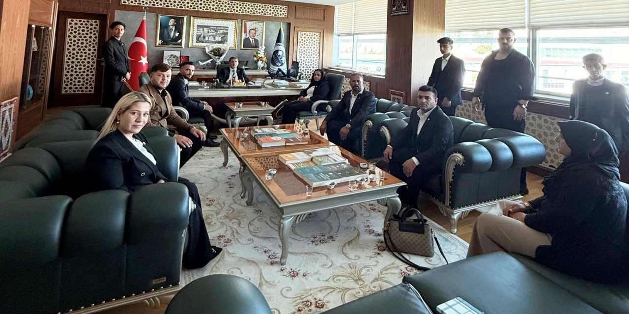Devlet Partisi Şırnak İl Teşkilatından Rektör Alkış’a Ziyaret
