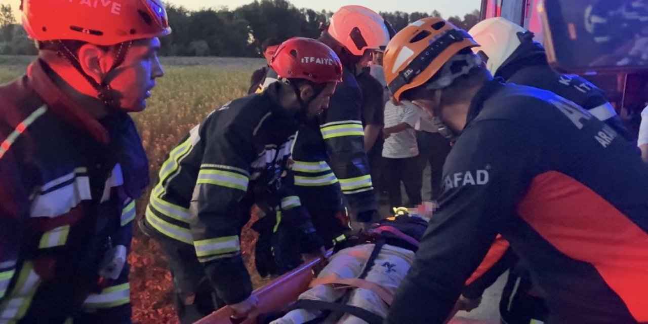 Kayseri’de bisiklet sürerken su kanalına düşen çocuk kurtarıldı
