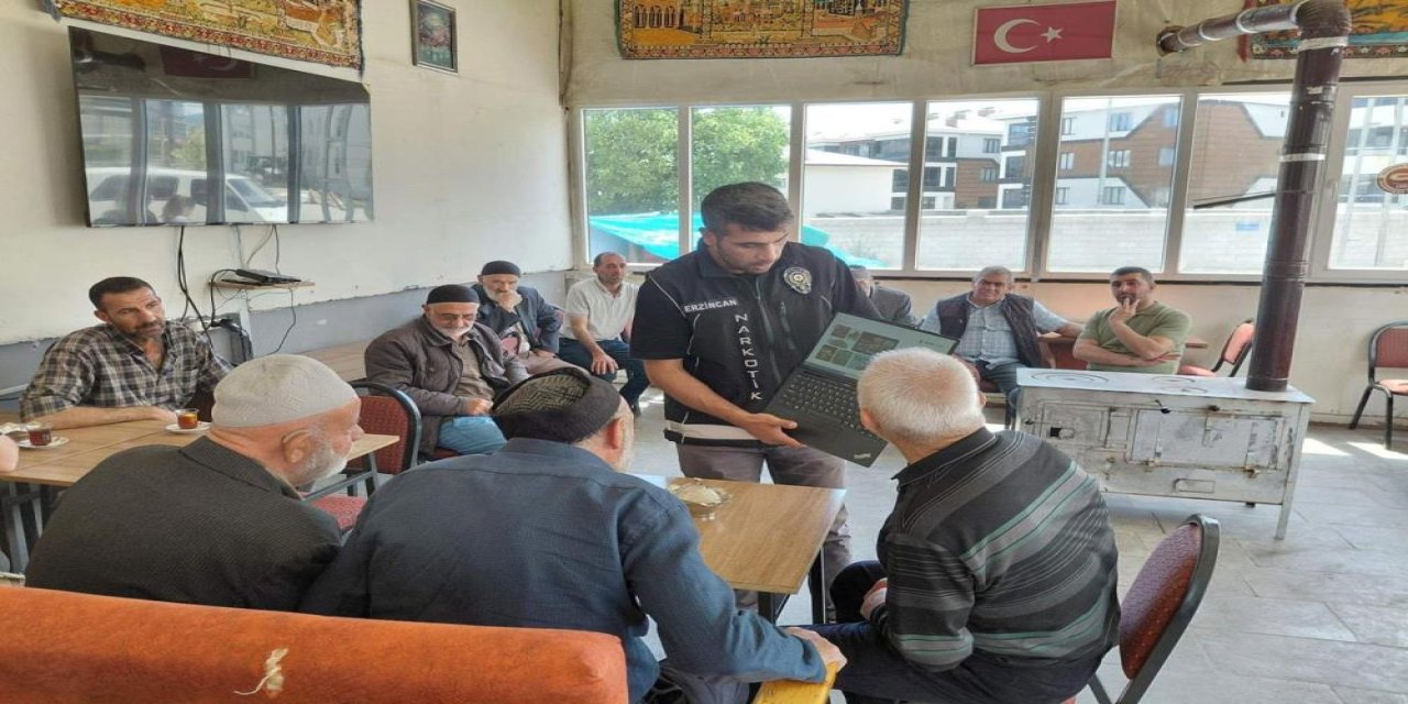 Erzincan’da bin 535 kişiye uyuşturucuyla mücadele eğitimi verildi