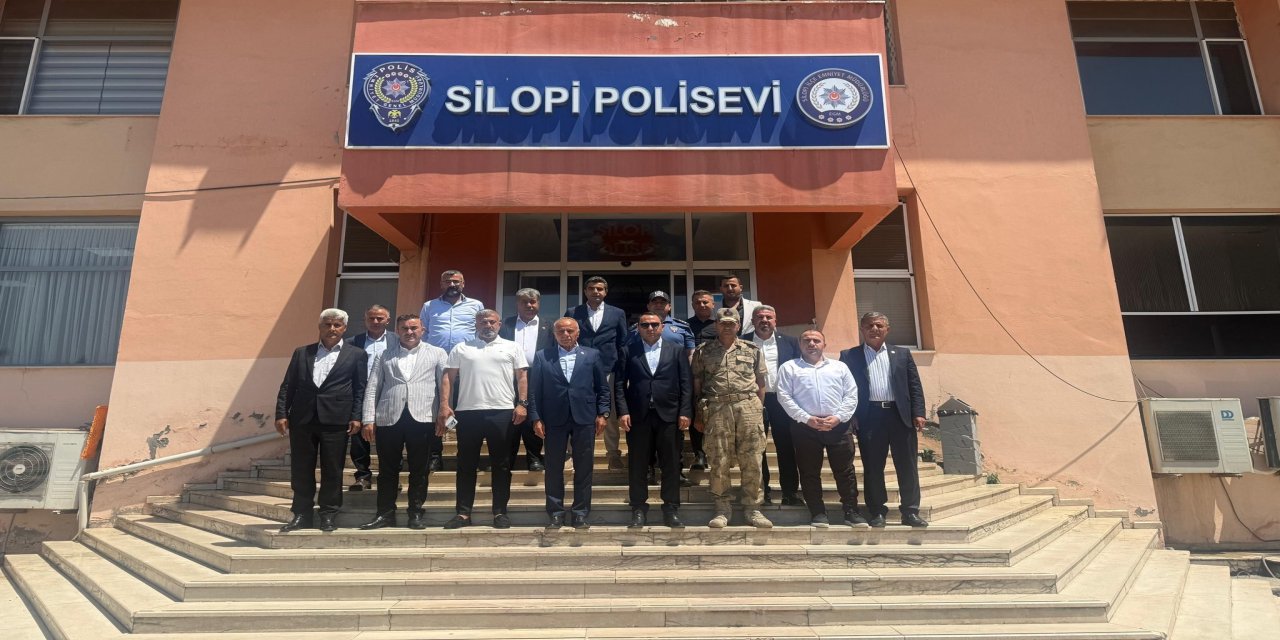 Silopi Kaymakamı Partal, Belde Başkanları ve Muhtarlarla Bir Araya Geldi
