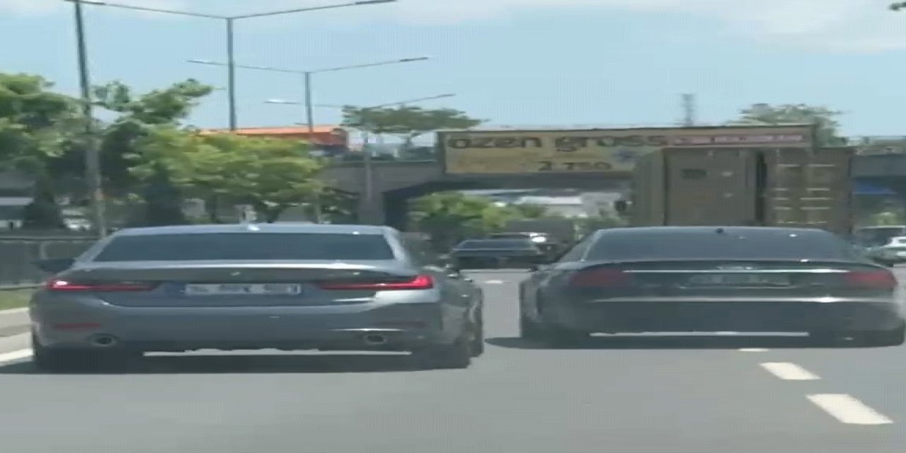 Trafikte tehlikeli seyreden sürücüye 22 bin lira ceza