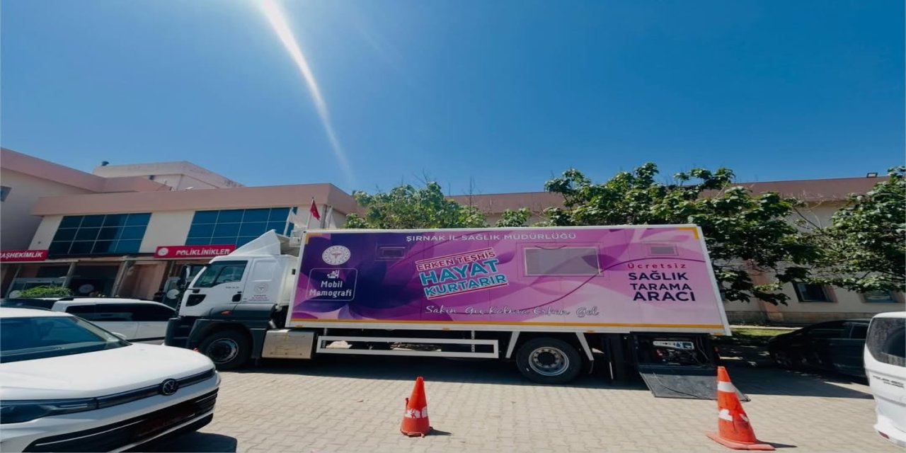Silopi’de Mobil KETEM Aracı Hizmete Başladı