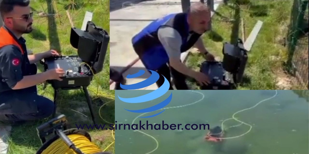 Şırnak AFAD su altı dronu ile her an göreve hazır