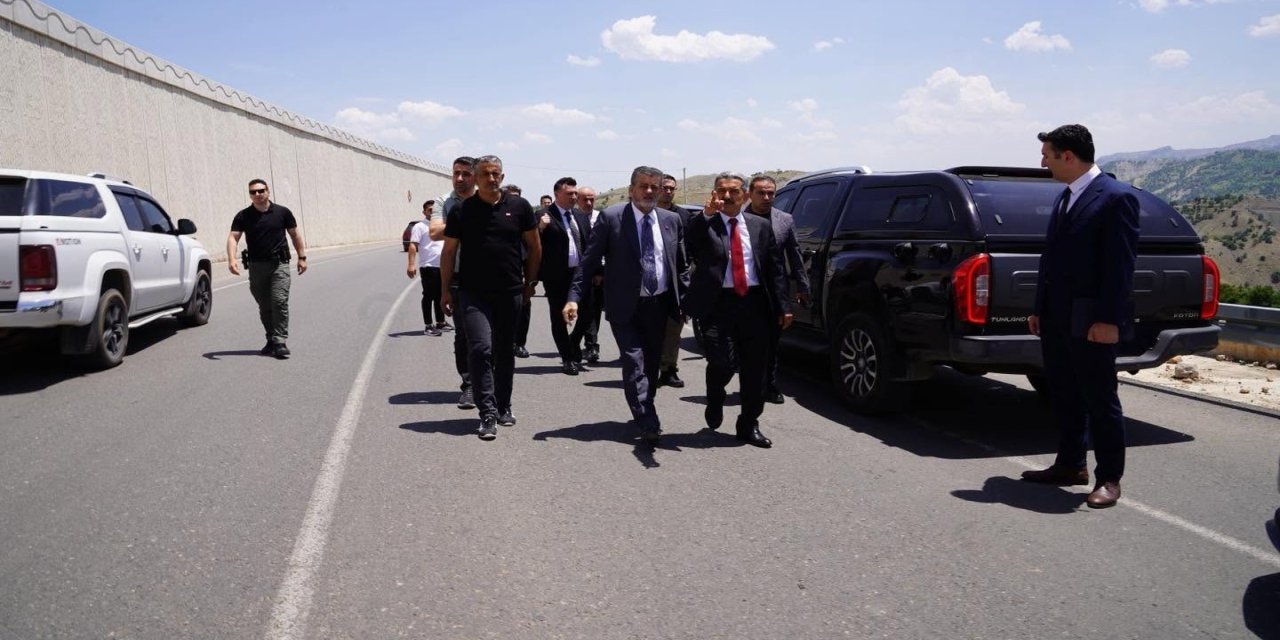 Mijin İsale Hattında Planlanan Çalışmalar Yerinde Değerlendirildi