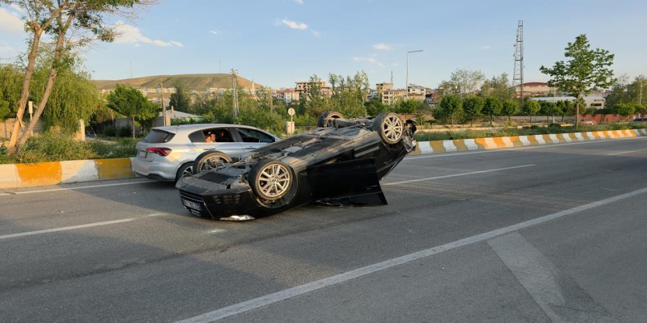 Van'da trafik kazası: 2 yaralı