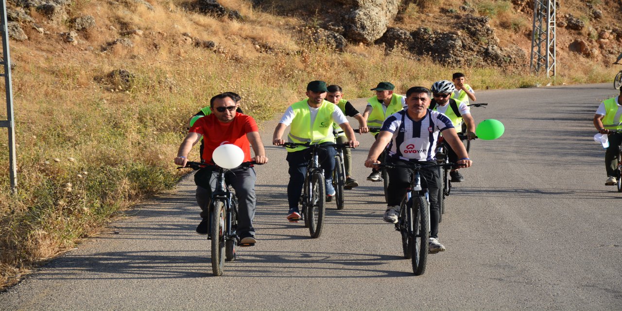 Silopi’de 13. Geleneksel Yeşilay Bisiklet Turu Düzenlendi