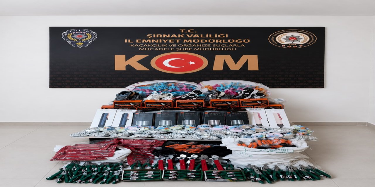 Şırnak’ta Kaçakçılık ve Narkotik Operasyonları: 4 Milyon 250 Bin TL’lik Kaçak Ürün Ele Geçirildi