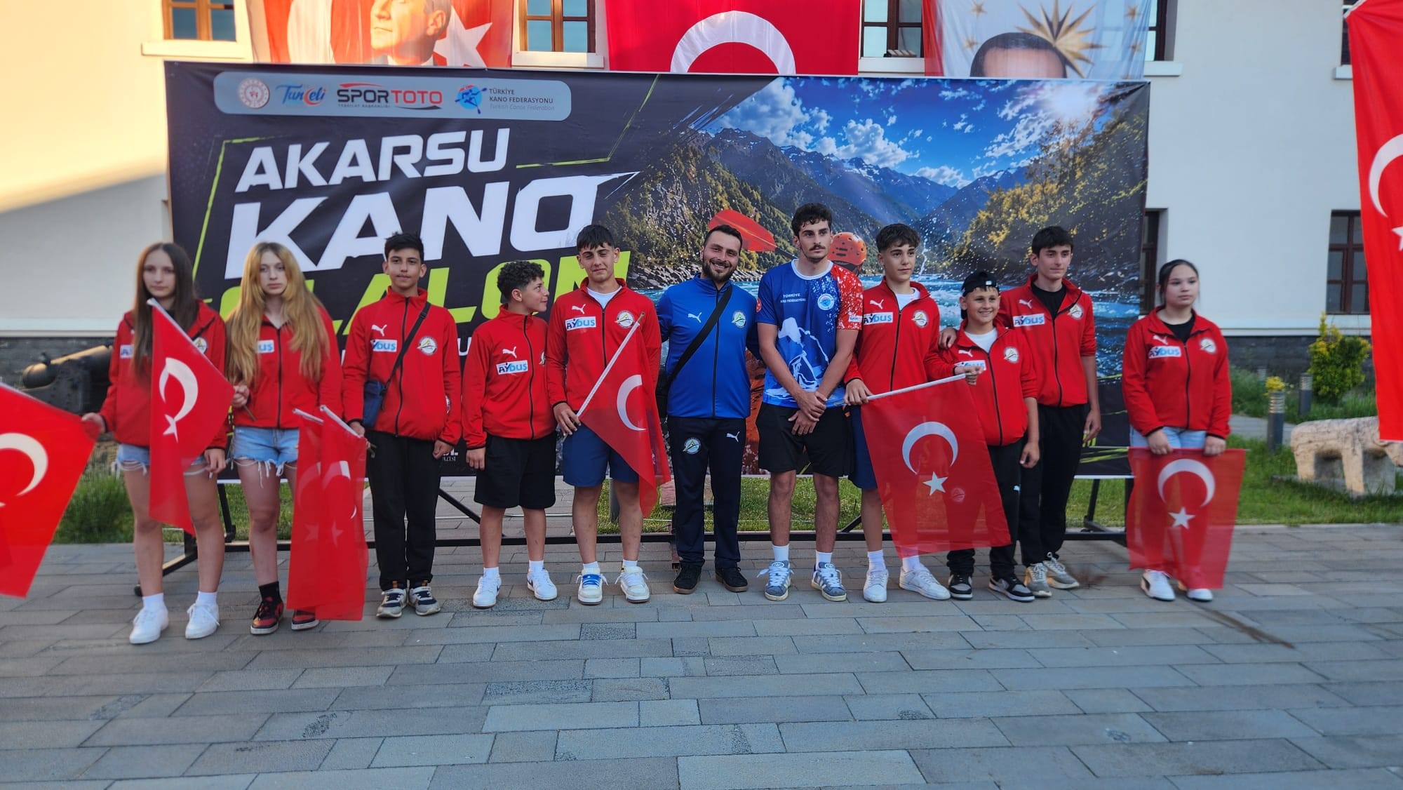 Tunceli Munzur’da kano heyecanı başladı