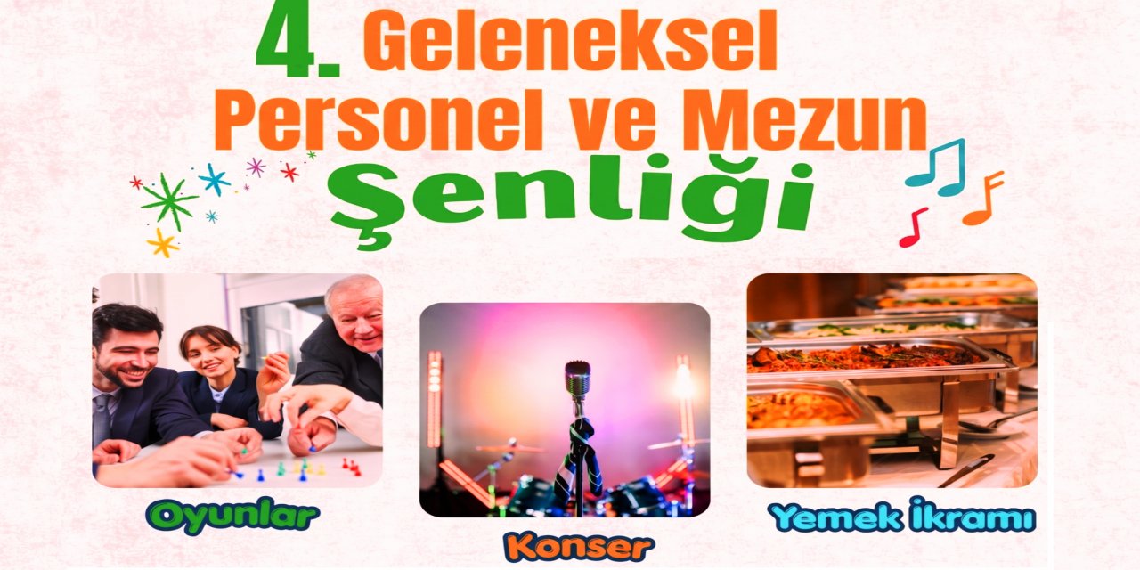 Şırnak Üniversitesi'nde 4. Geleneksel Personel ve Mezun Şenliği Düzenlenecek