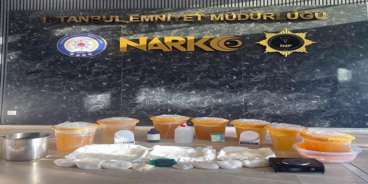 Küçükçekmece'de narkotik operasyonu: Yaklaşık 90 kilo uyuşturucu ele geçirildi