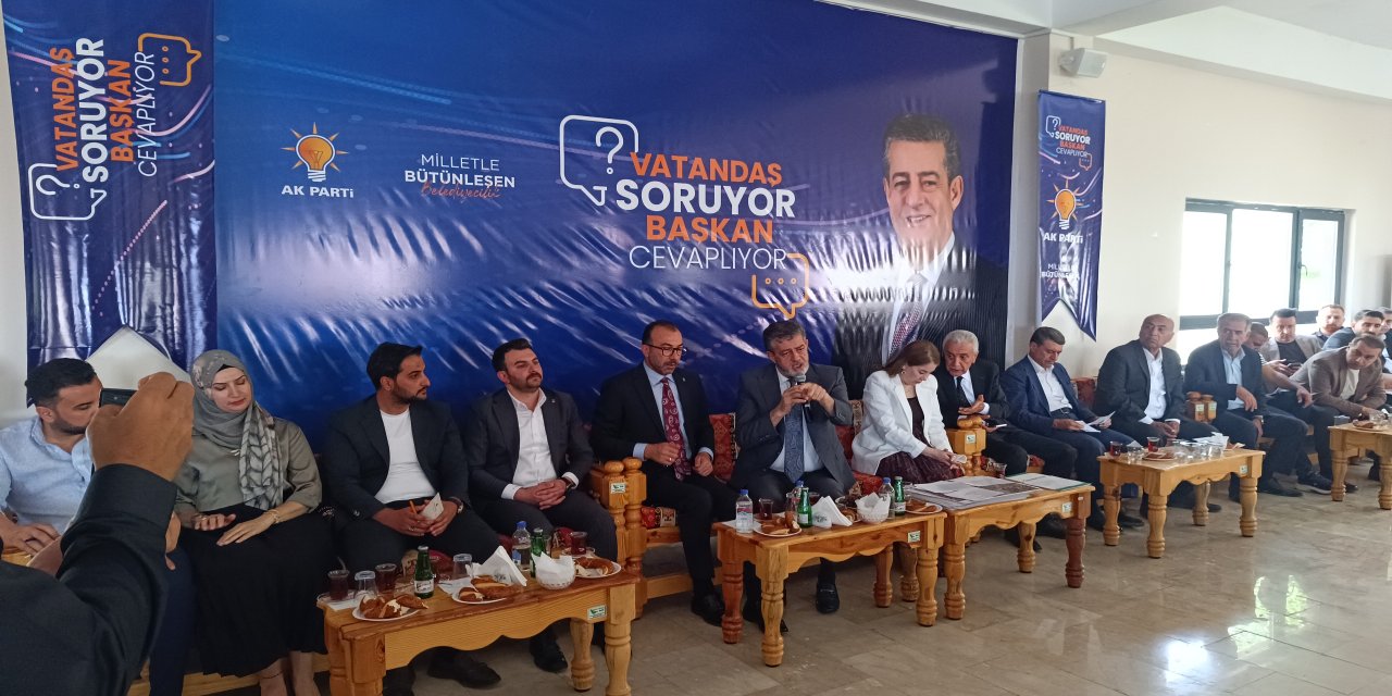 Şırnak’ta “Vatandaş Soruyor, Başkan Cevaplıyor” Buluşması Gerçekleştirildi