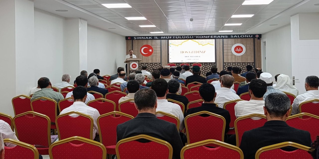 Şırnak İl Müftülüğü’nde Haziran Ayı Mutat Toplantısı Gerçekleştirildi