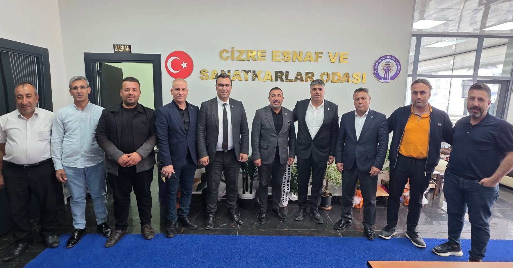 DAİB’ten Cizre Esnaf ve Sanatkarlar Odasına Anlamlı Ziyaret