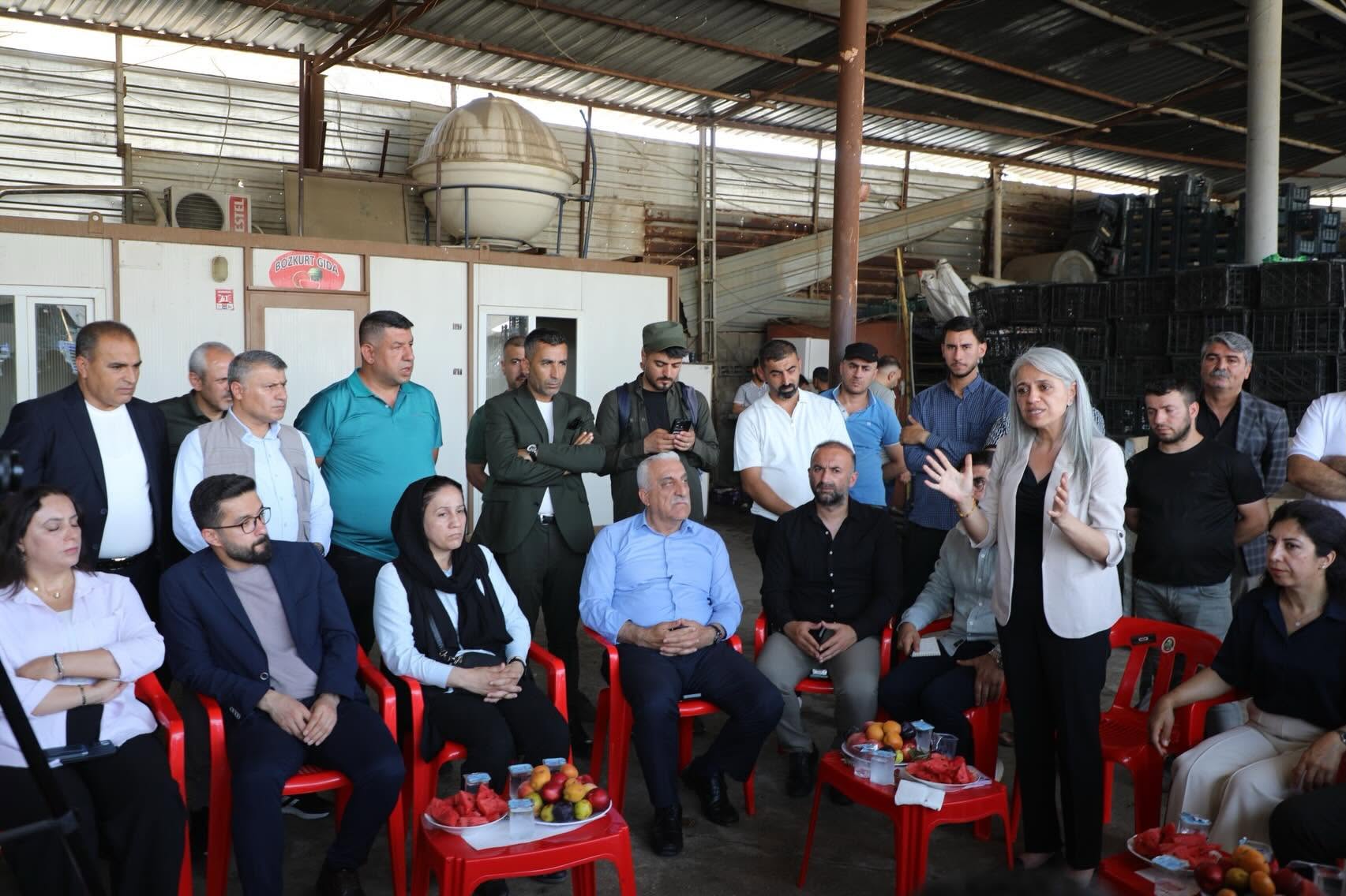 DBP Eş Genel Başkanı Uçar’dan Cizre’ye Ziyaret