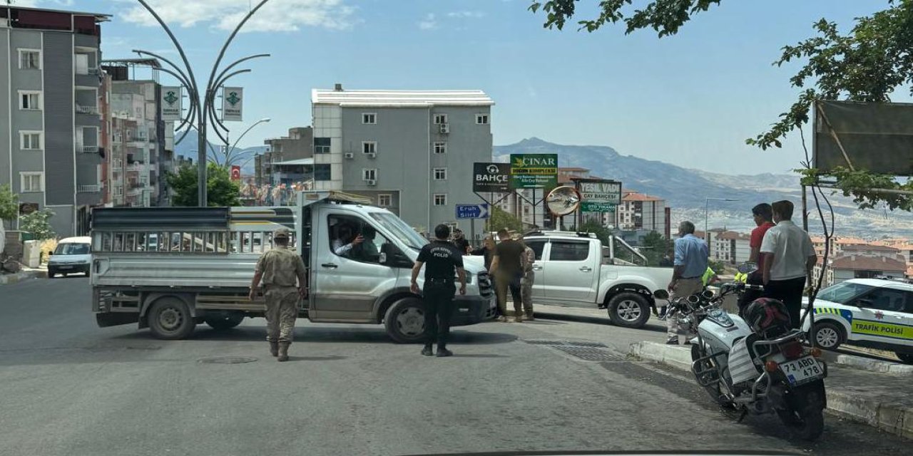 Şırnak’ta Tehlikeli Yol Yine Kaza Getirdi
