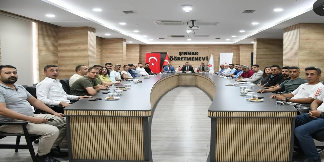 Şırnak'ta Sporun Geleceği Masaya Yatırıldı