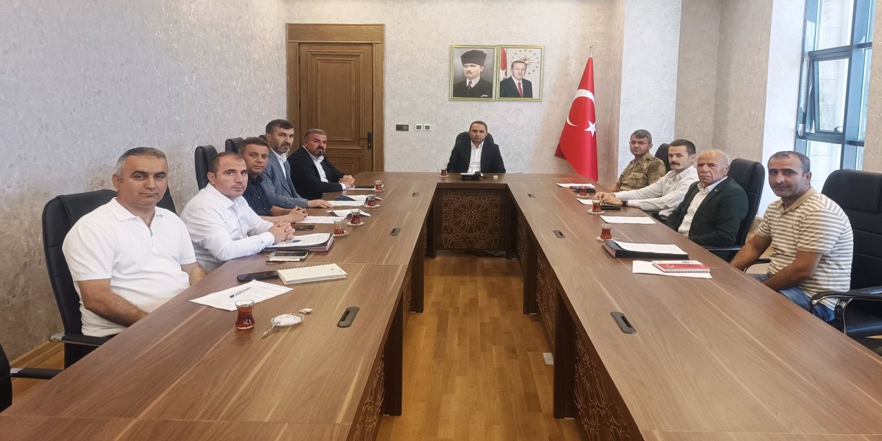 Cudi Hz. Nuh Anma Merasimi İçin Hazırlık Toplantısı Düzenlendi