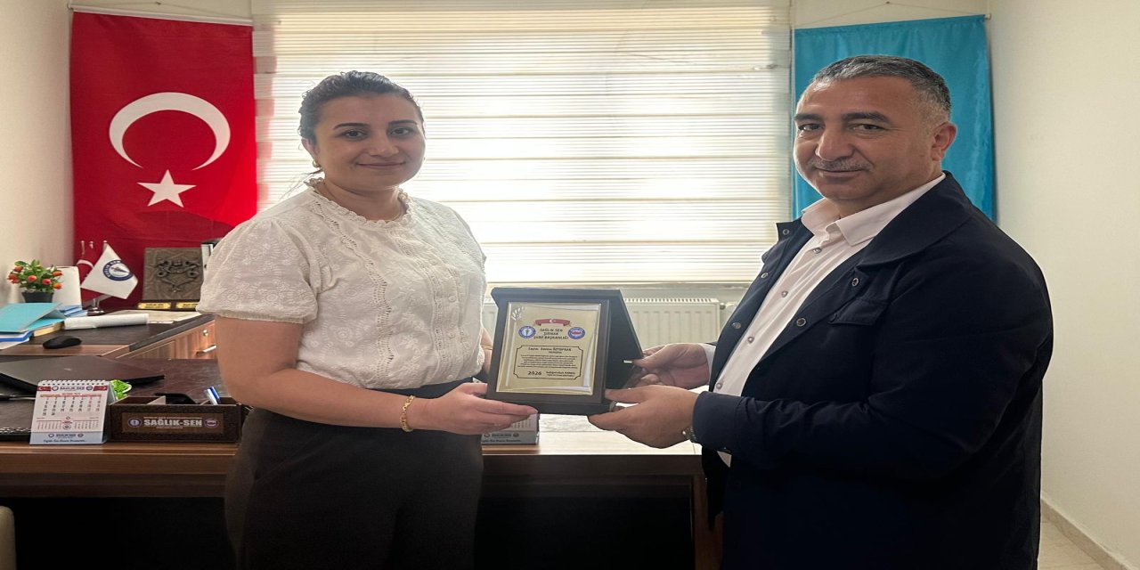 Şırnak'ta görev yapan hemşireye anlamlı veda