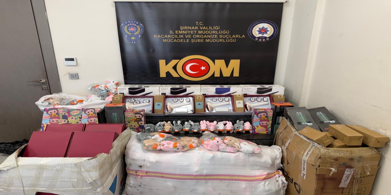 Şırnak'ta 28 milyon TL değerinde kaçakçılık operasyonu