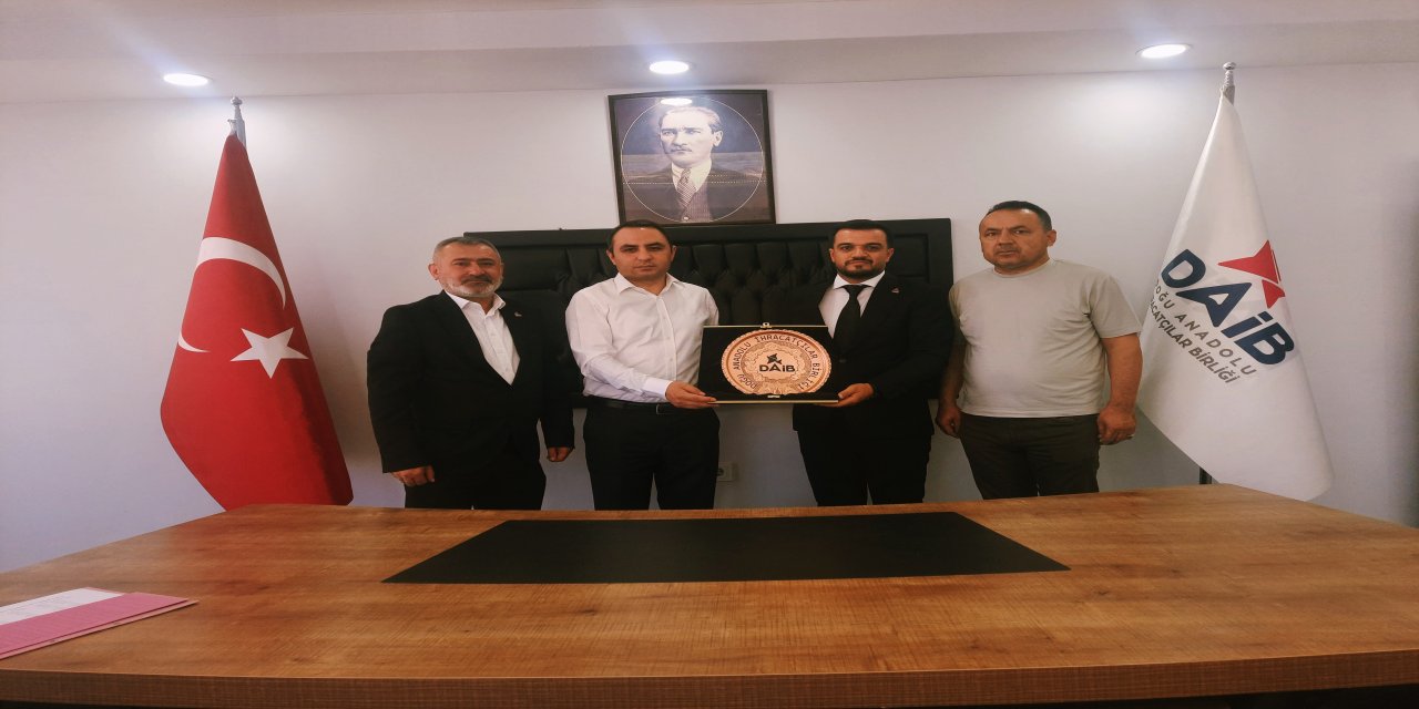 Kaymakam Çağlar Partal’dan DAİB Silopi Şubesine Ziyaret: Gündem Habur ve OSB Yatırımları