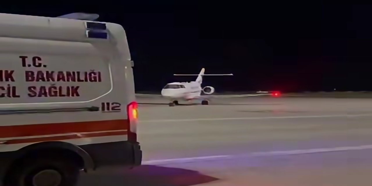 Şırnak'ta 3 Yaşındaki Çocuk Ankara’ya Uçak Ambulansla Nakledildi