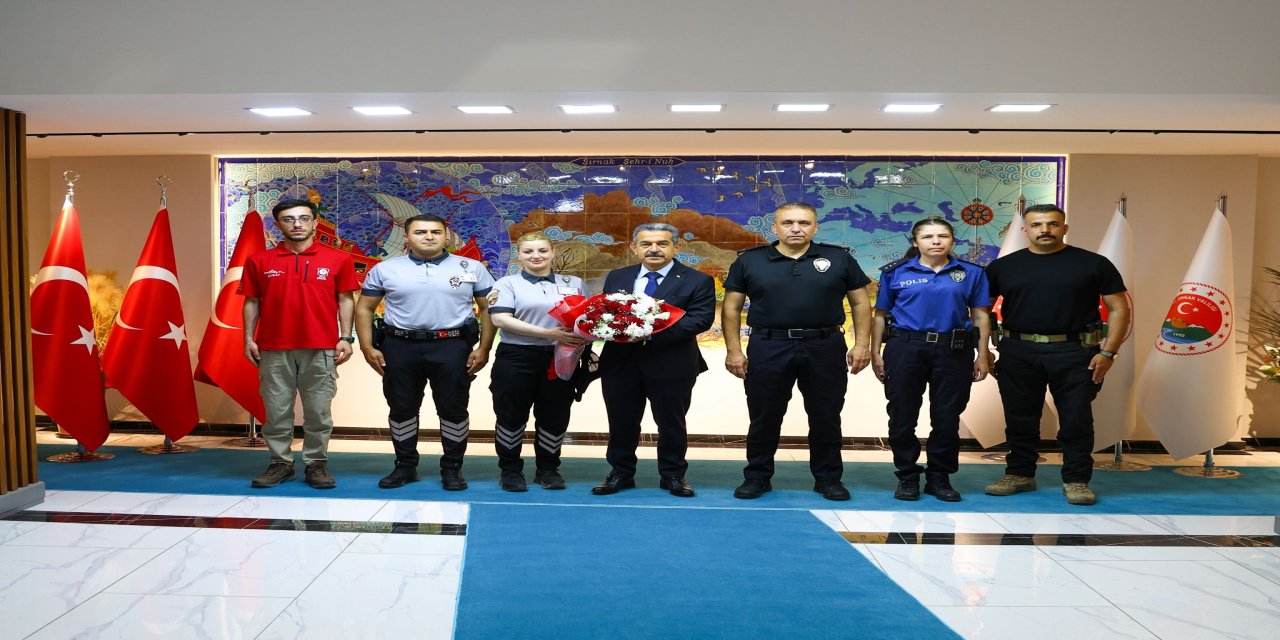 Şırnak'ta Özel Güvenlik Haftası'na Anlamlı Ziyaret