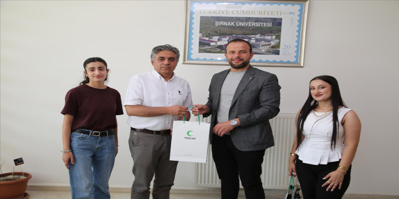 Şırnak Üniversitesi Genç Yeşilay Kulübü'ne Türkiye Çapında Ödül