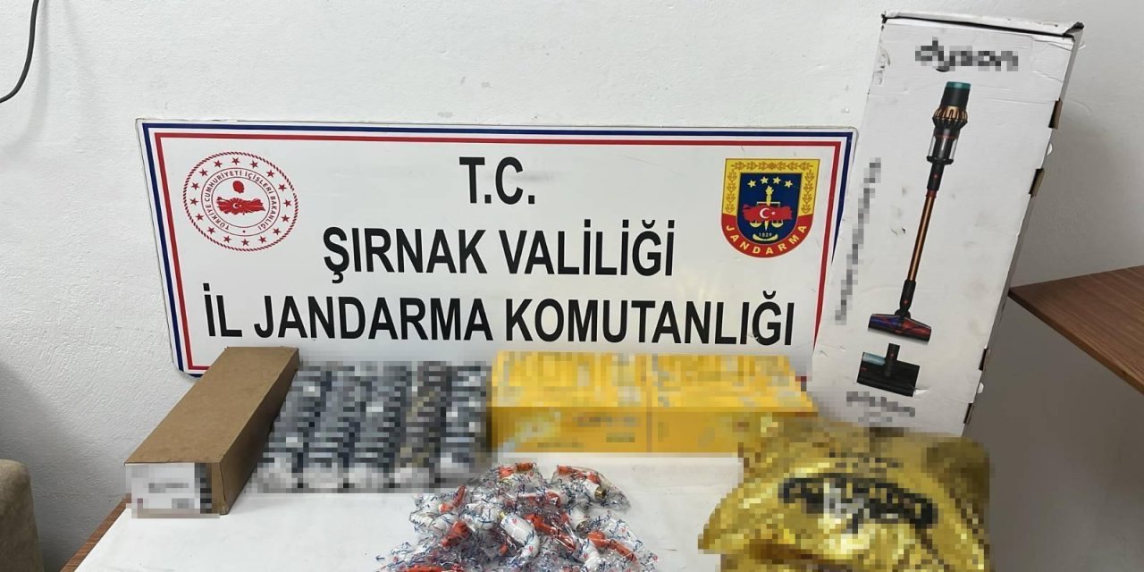 Şırnak'ta Silah, Telefon ve Tekstil Kaçakçılığı Operasyonu: 91 Gözaltı!