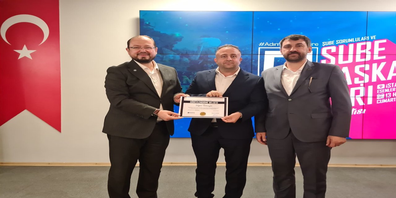 Anadolu Gençlik Derneği Şırnak Temsilciliğinde bayrak değişimi